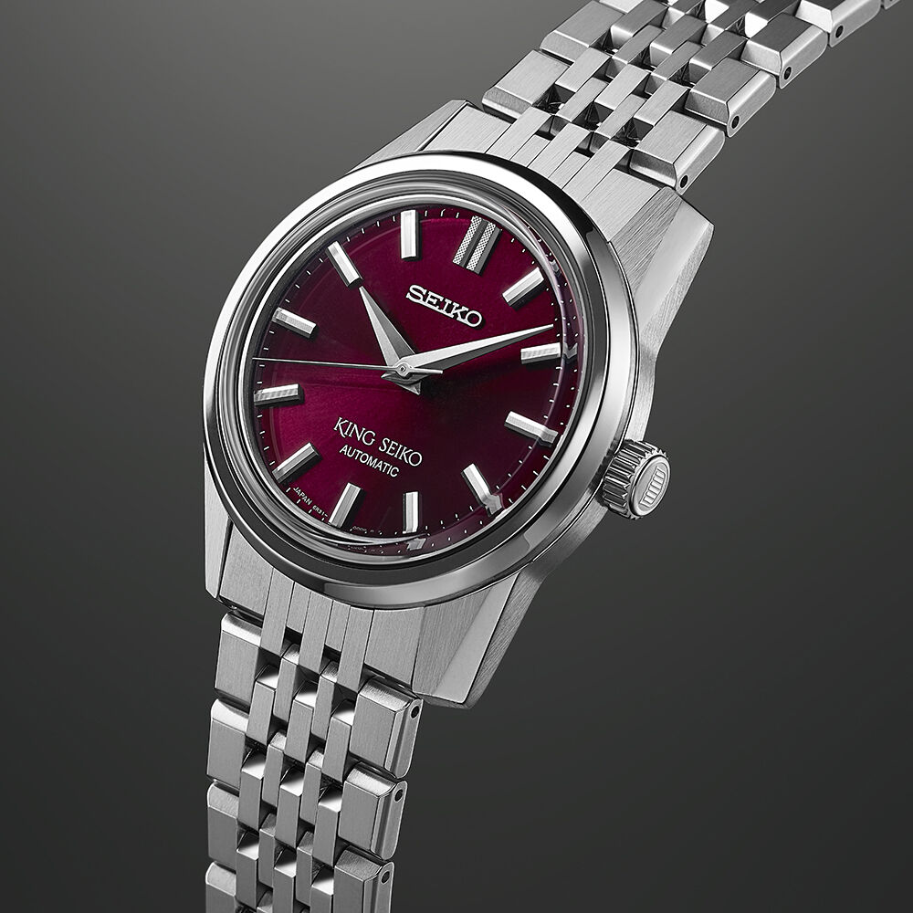 Seiko King Seiko Automatic 37 mm Stainless Steel | Maison Birks